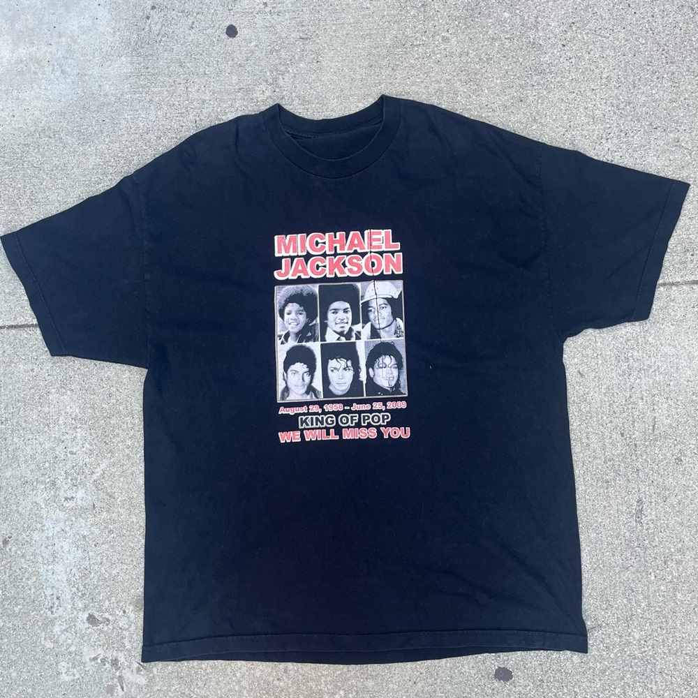 Michael Jackson memorial T-shirt